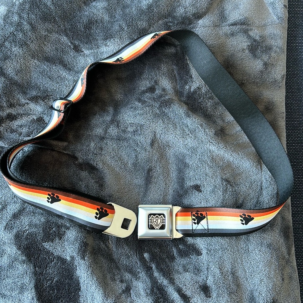 Bear Belt Buckle Pride